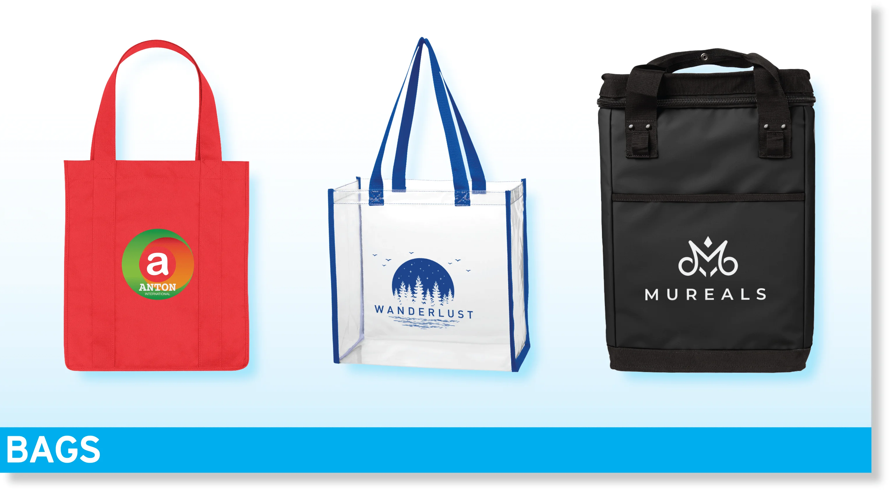 Custom Bags Banner