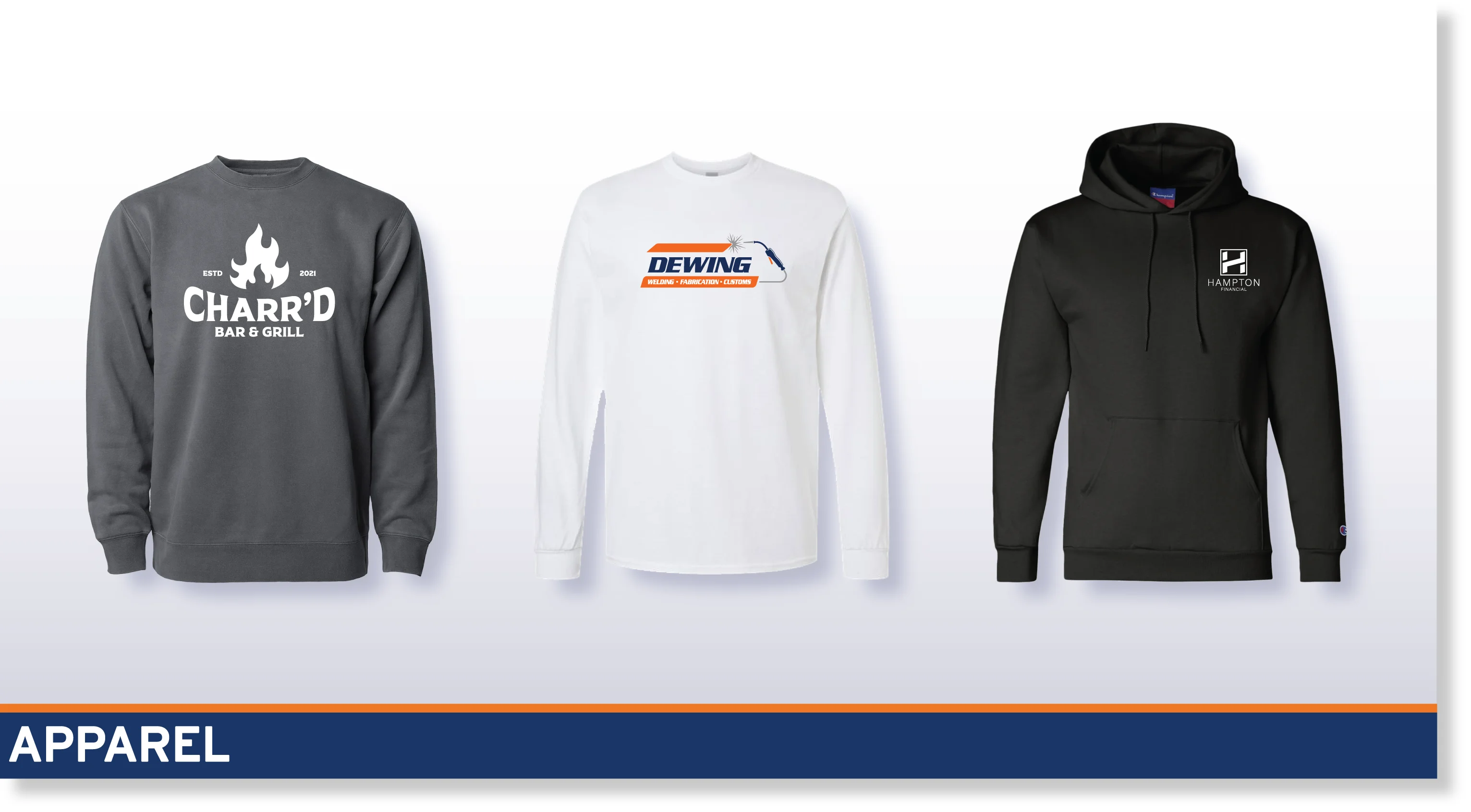 Custom Apparel Banner