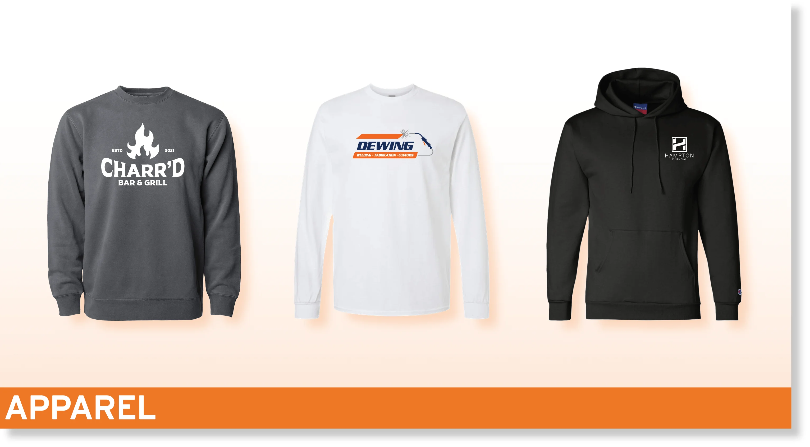 Custom Apparel Banner