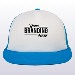 Flat Bill Trucker Cap