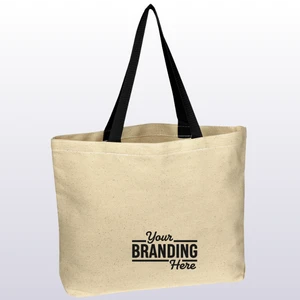 Natural 10 oz Cotton Canvas Tote Bag