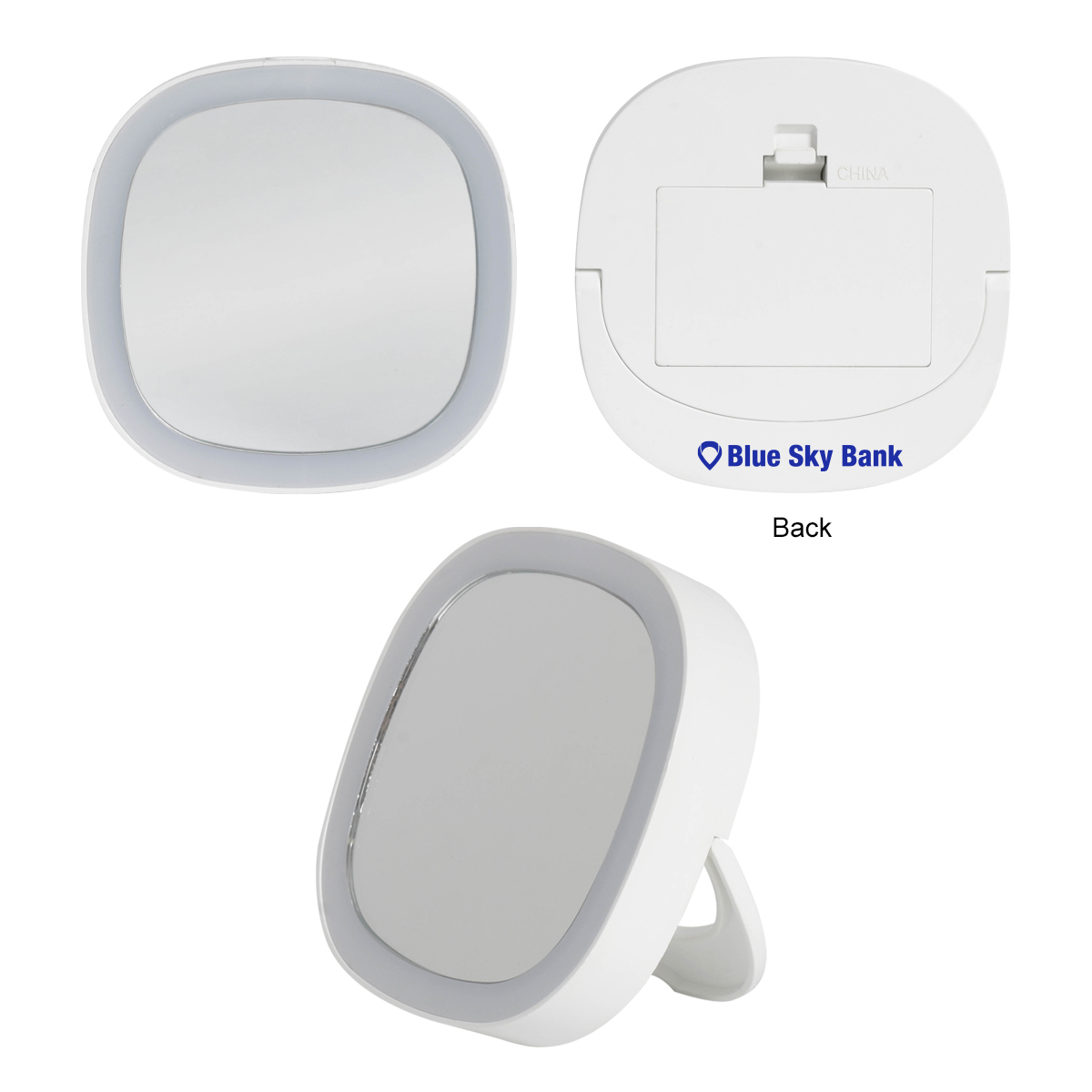 Illumination Mirror with Stand