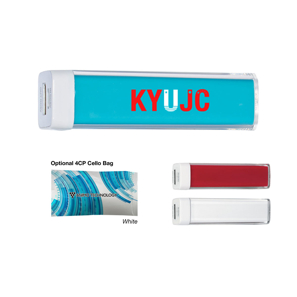 UL Listed 2,200 mAh Charge-It-Up Power Bank