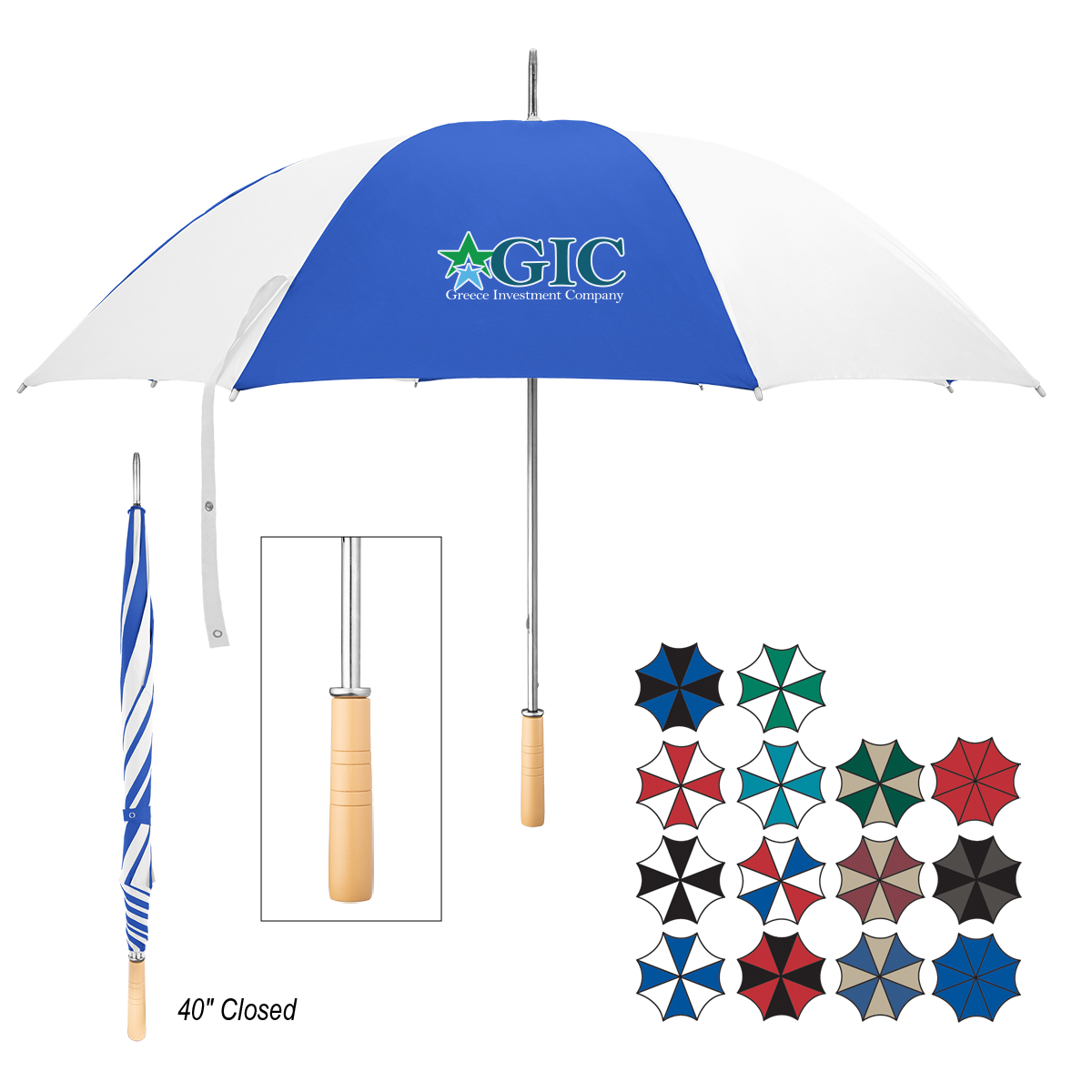 60″ Arc Golf Umbrella