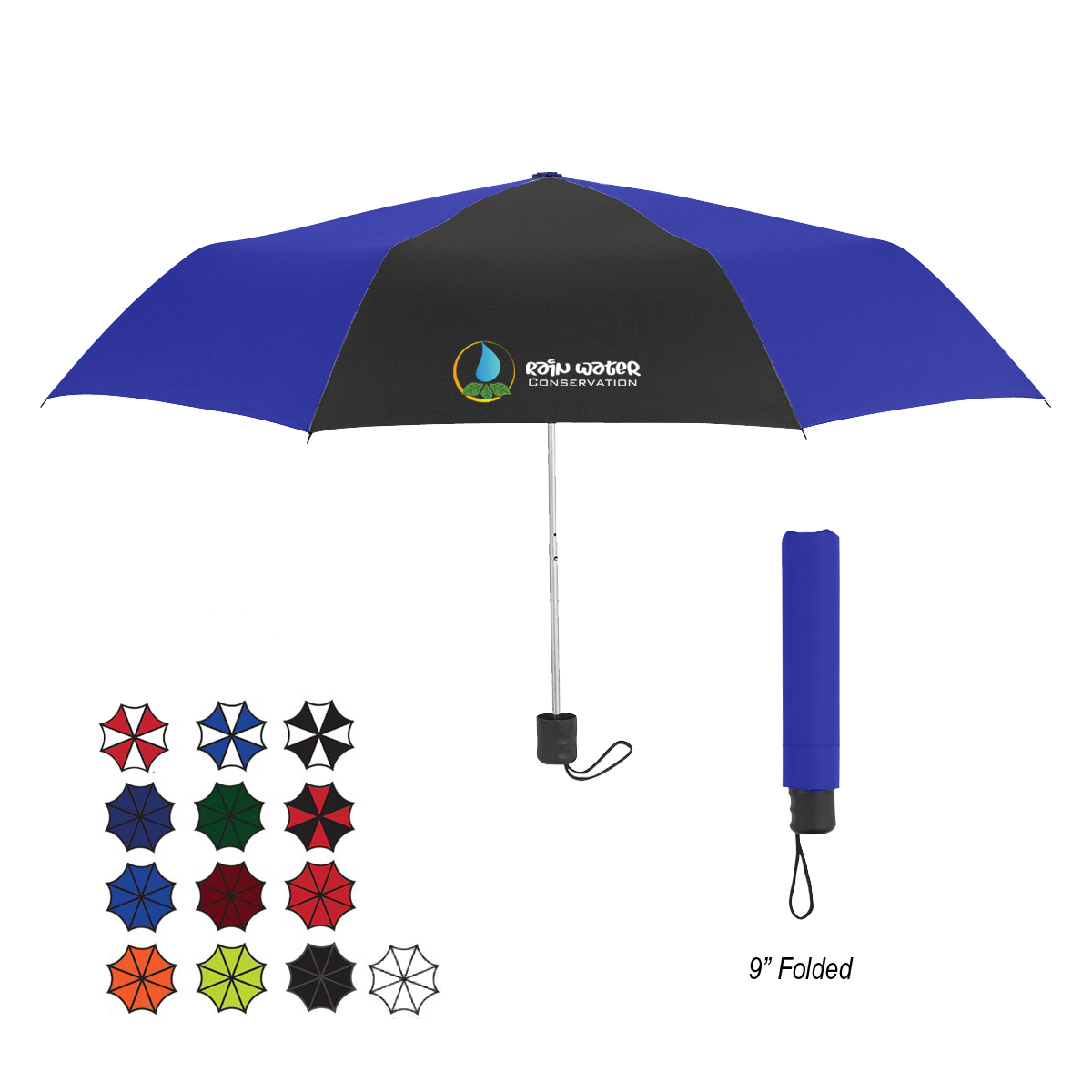 42″ Budget Telescopic Umbrella
