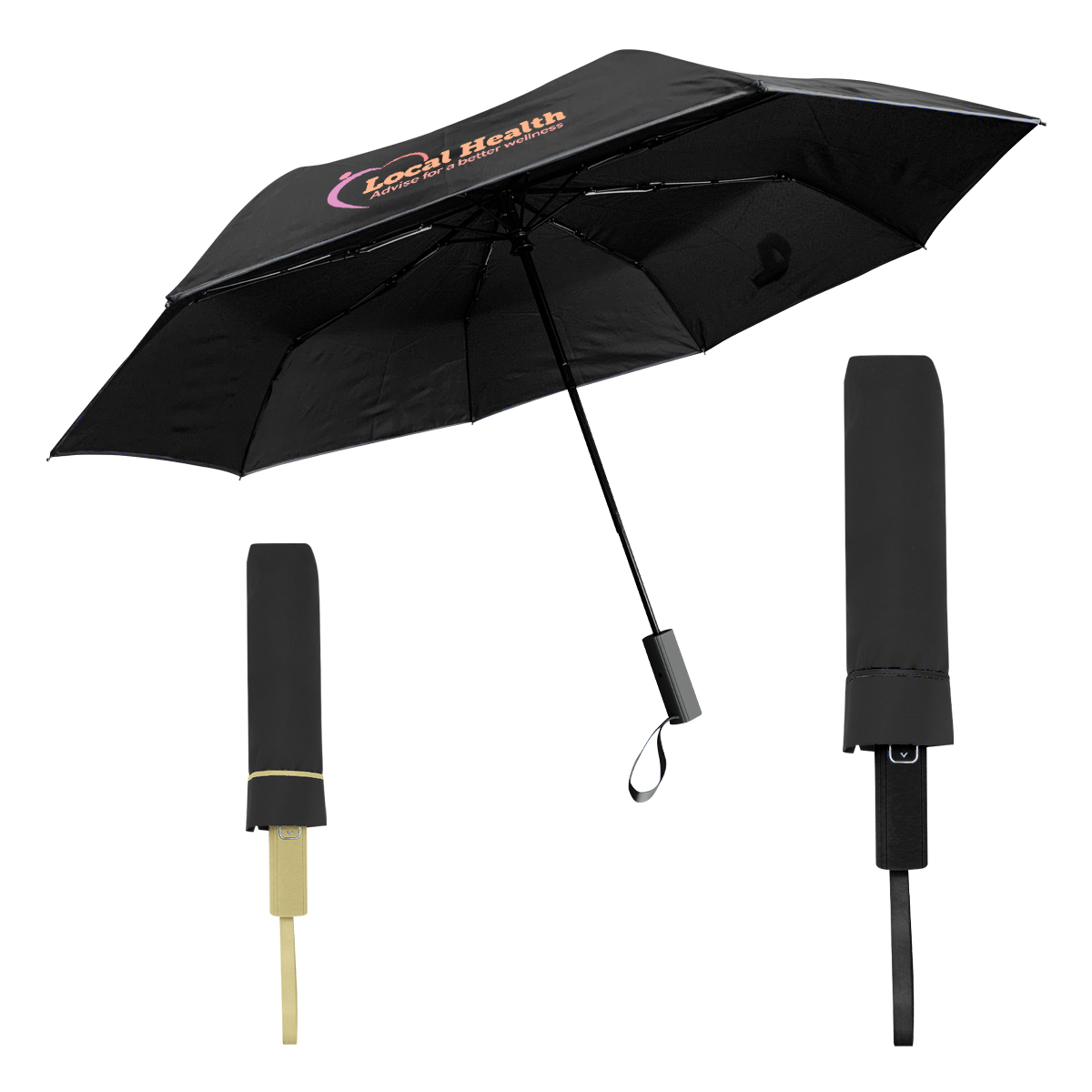 46" Arc Templeton Telescopic Umbrella
