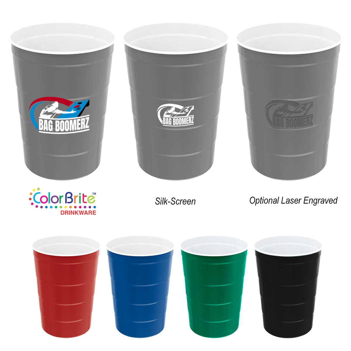16 oz Steel Chill Cups