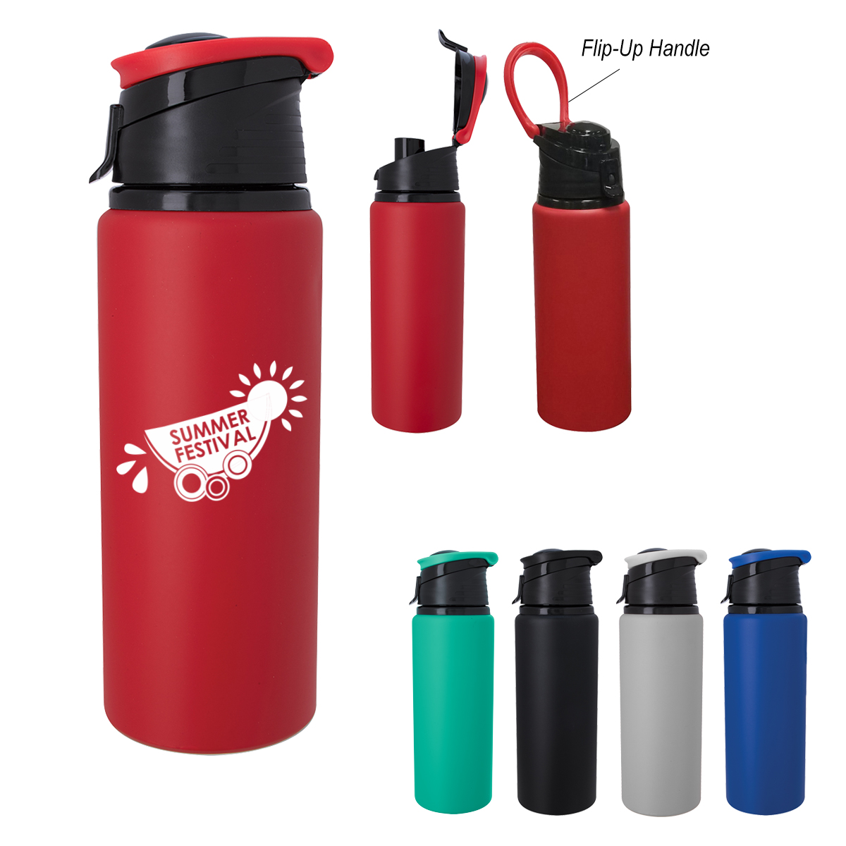 24 oz Velvet Touch Aluminum Bottle