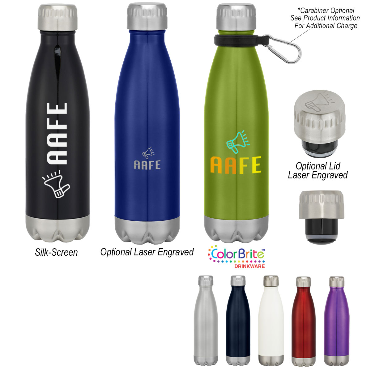16 oz Swiggy Stainless Steel Bottle