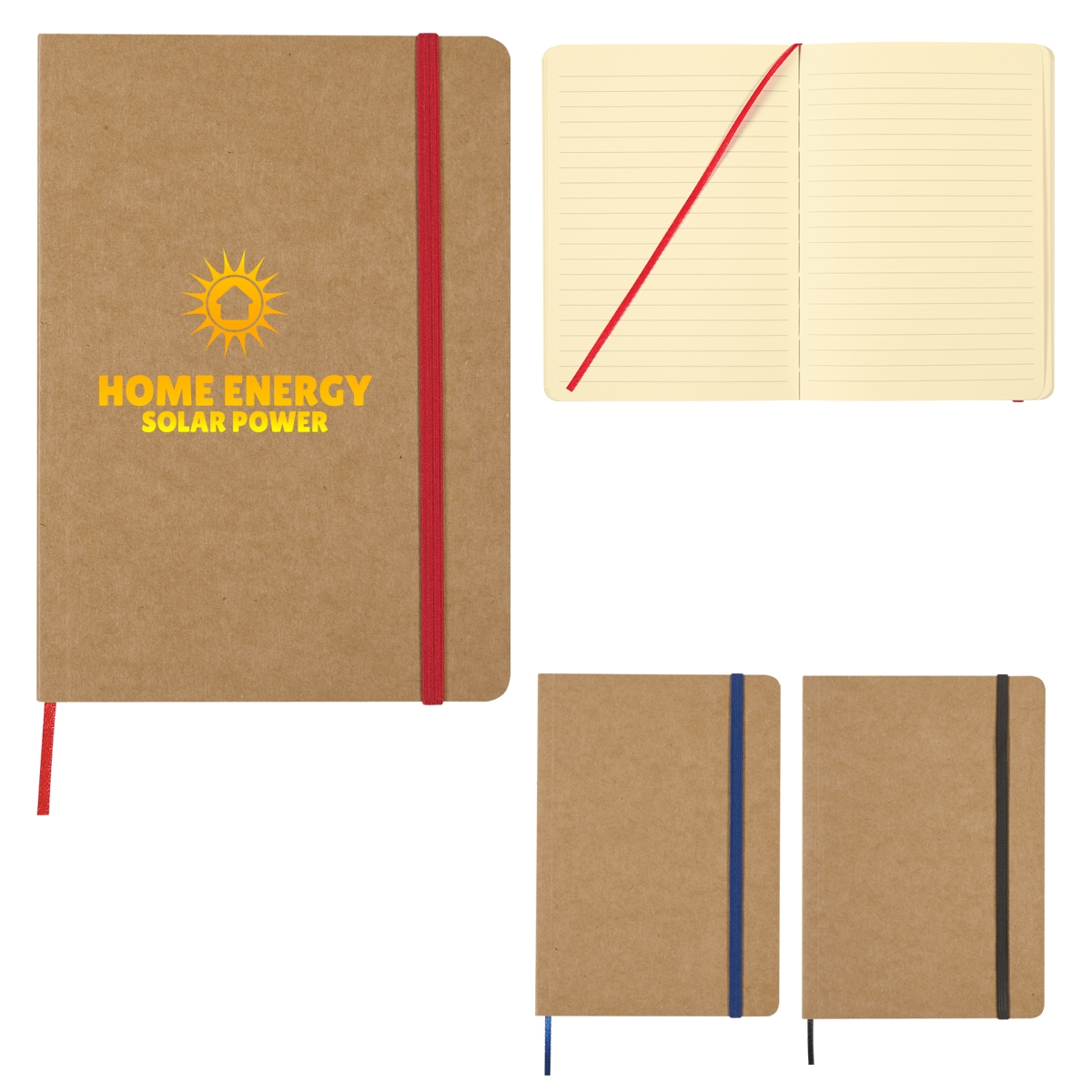 Eco Inspired Strap Notebook