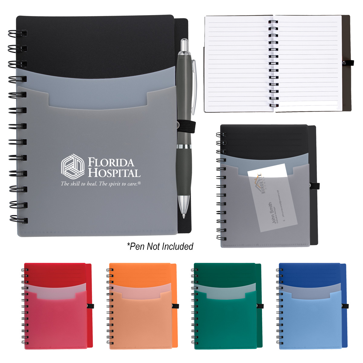 Tri Pocket Notebook