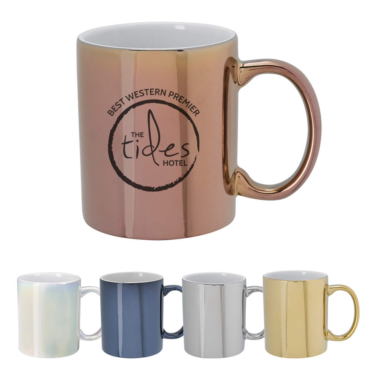 12 oz Iridescent Ceramic Mug