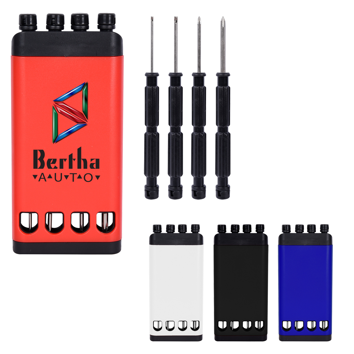 4 Piece Mini Screwdriver Set