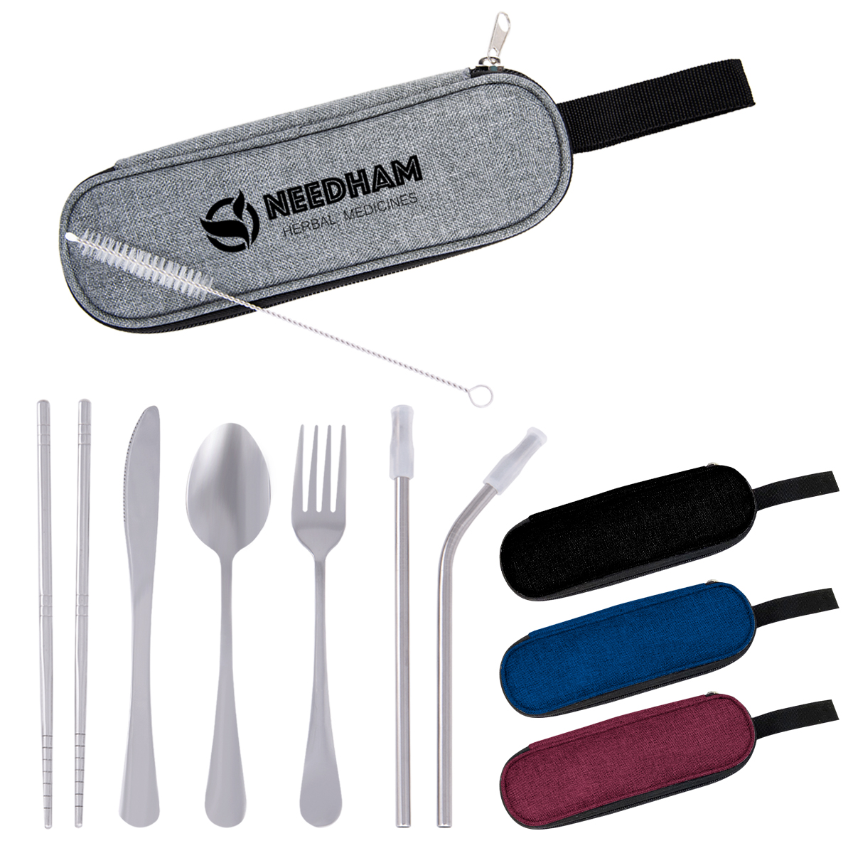 Stainless Steel Cutlery Set in Pouch