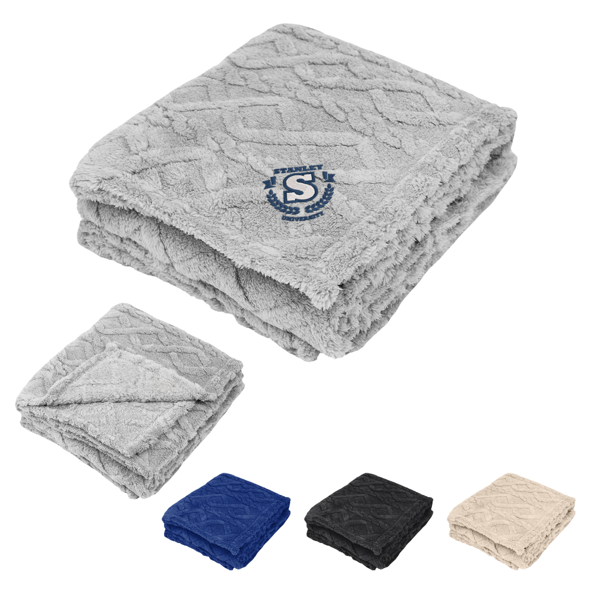 Alpine RPET Sherpa Blanket