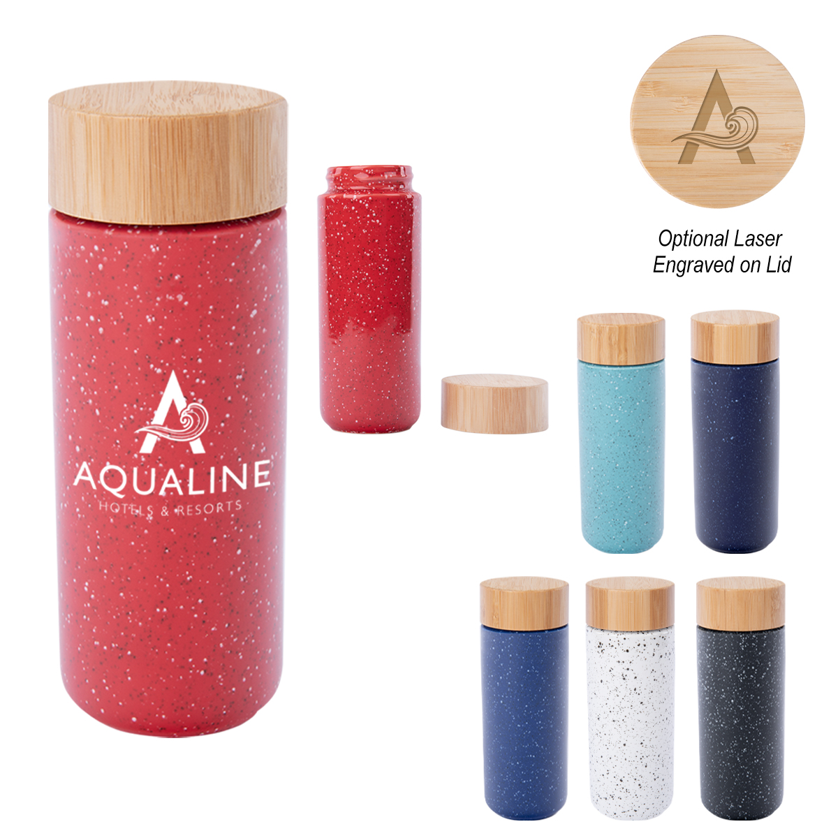 10 oz Speckled Stoneware Tumbler