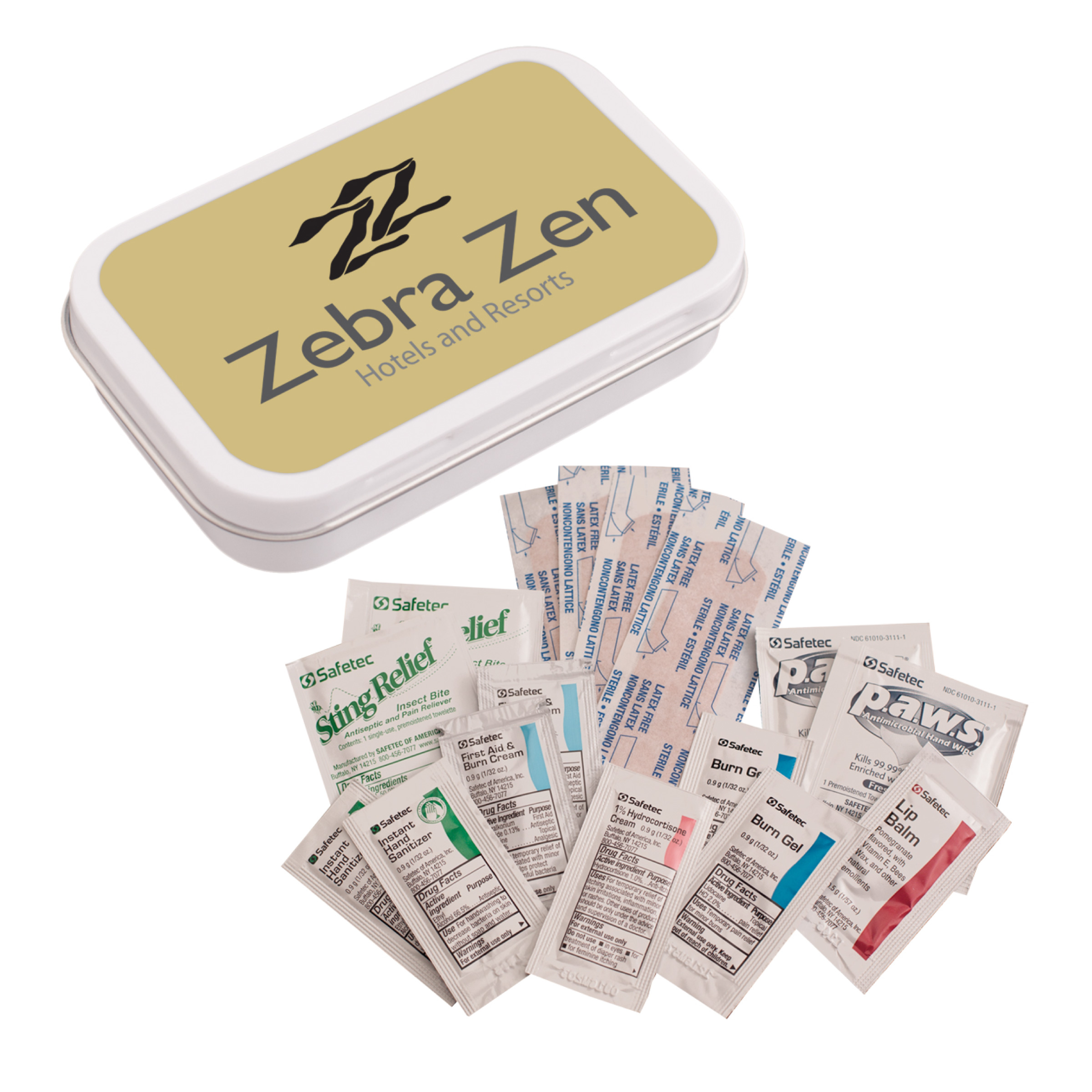 First Aid Necessities Kit – Tin