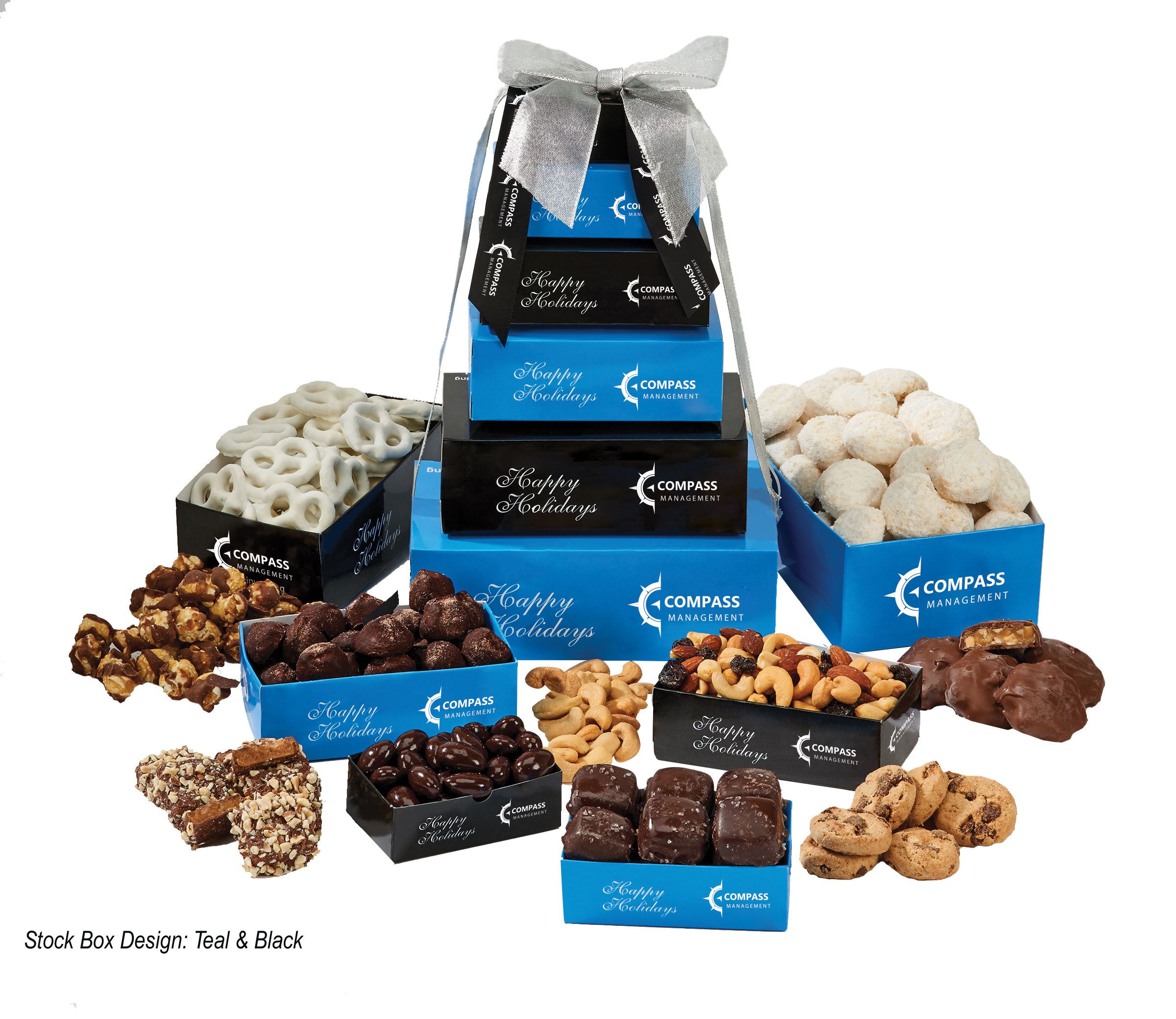 Six Tier Custom Logo Treat Tower