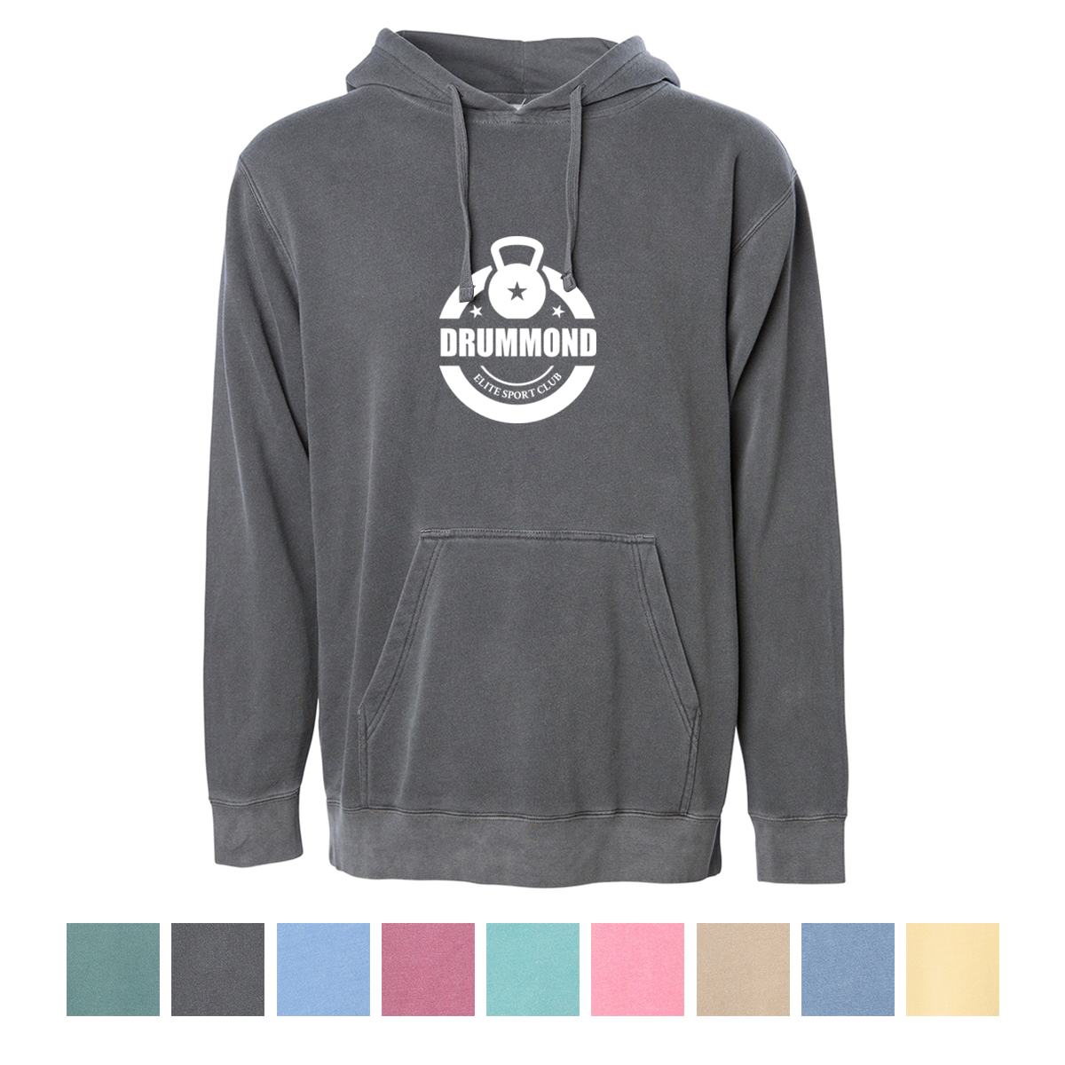 Unisex Midweight Pigment Dyed Hoodie