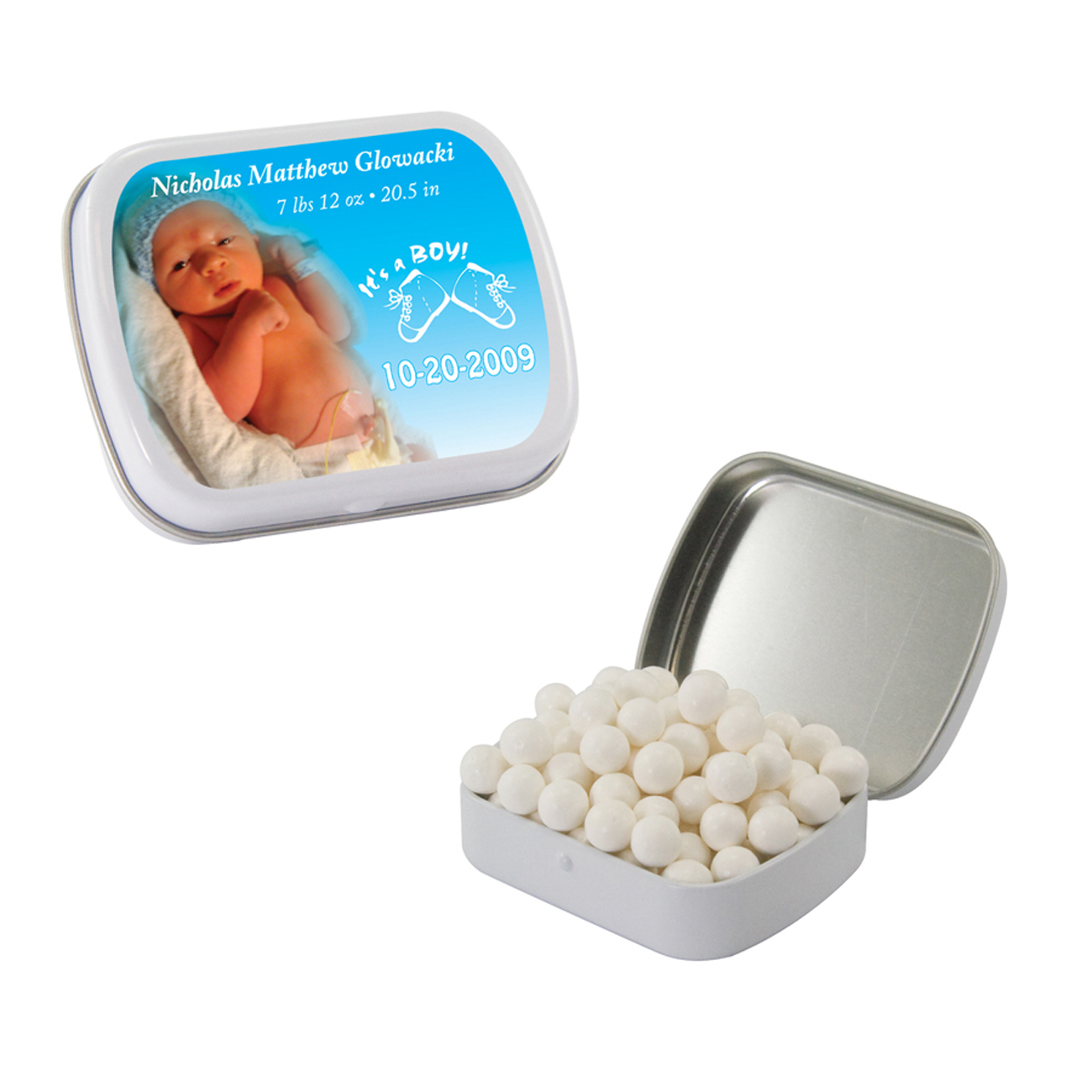 Small Custom Mint Tin