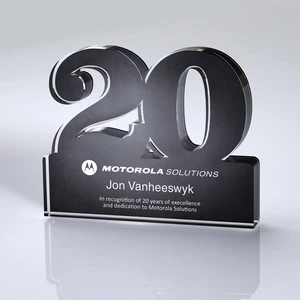 Freestanding 20-Year Anniversary Award