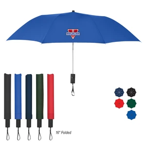 44" Arc Automatic Open Folding Umbrella