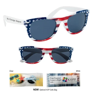 USA-Themed Patriotic Malibu Sunglasses