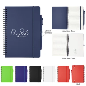 Repreve Recycled Spiral Notebook with Pen
