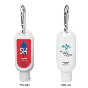 1.8 oz SPF 30 Sunscreen with Carabiner