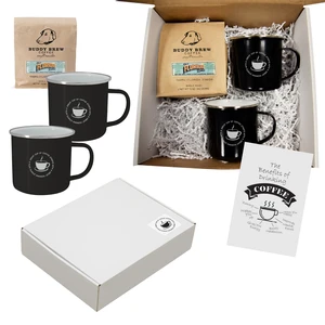 Buddy Brew Coffee Gift Set for Two
