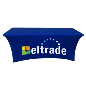 6′ Stretch Table Cover – 3 Sided