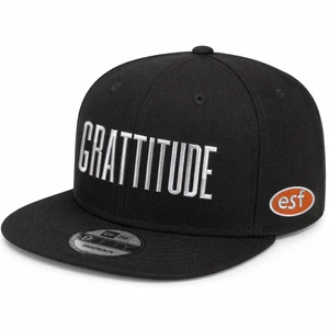 New Era® Adult Flat Bill Snapback Cap 3D Embroidered