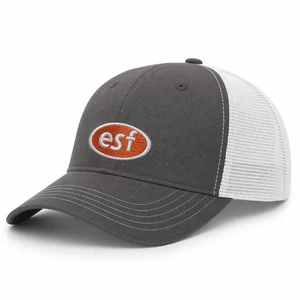 Adult Garment-Washed Trucker Cap-3D Embroidered