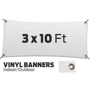 Custom 3' x 10" Vinyl Banners