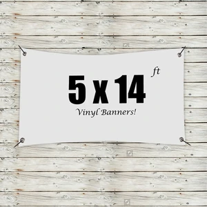 Custom 5' x 14' Vinyl Banners