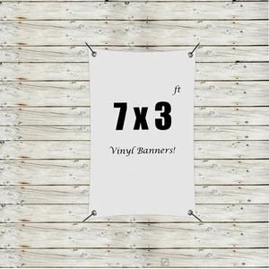 Custom 7' x 3' Vinyl Banners