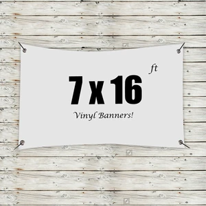 Custom 7' x 16' Vinyl Banners
