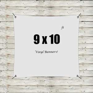 Custom 9' x 10' Vinyl Banners