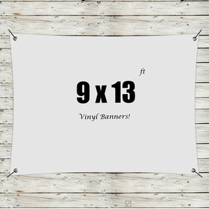 Custom 9' x 13' Vinyl Banners