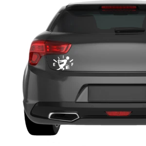 Custom Clear Bumper Stickers-4x4