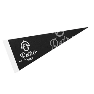 12" x 30" Full Color Felt Pennant