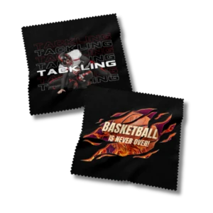 12" x 12" Custom Full Color Microfiber Cleaning Cloth