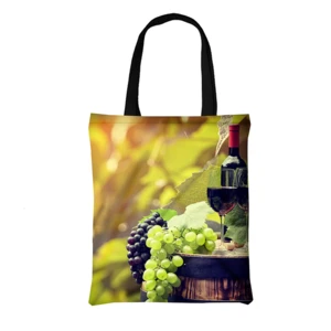 16" x 18" Full Color Polyester Tote Bag