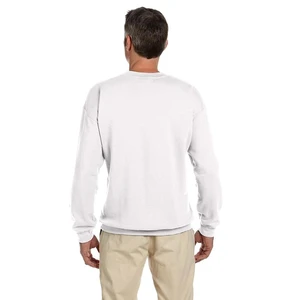 Gildan 180 - White Sweatshirt- Full-Color Imprint view 2