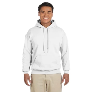 Gildan 185 - White Hoodie- Full-Color Imprint view 2
