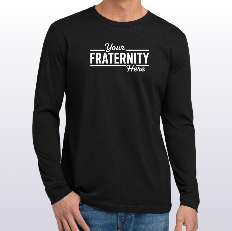 Next Level Apparel Cotton Long Sleeve Tee. NL3601