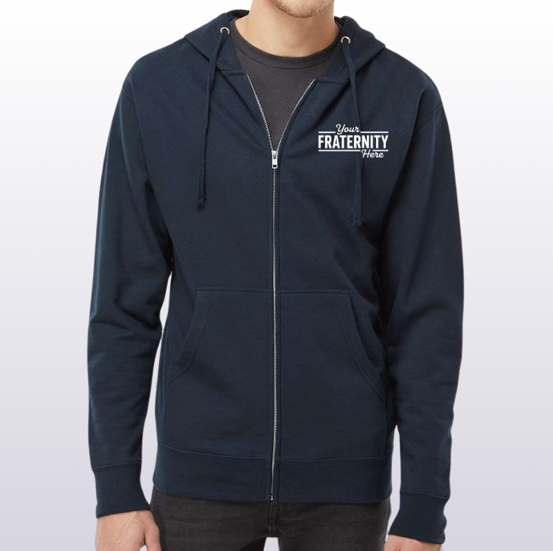 Unisex Midweight Full-Zip Hooded Sweatshirt - SS4500Z