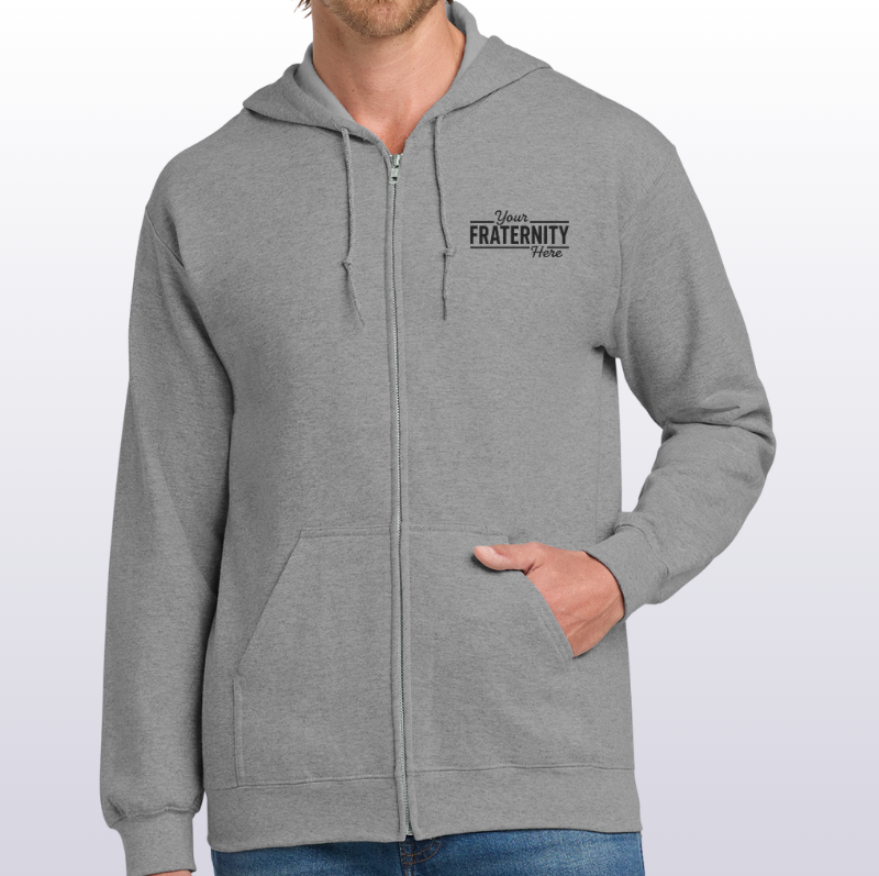 Gildan - Heavy Blend Full-Zip Hooded Sweatshirt. 18600