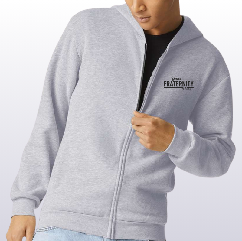 Unisex ReFlex Fleece Full-Zip Hoodie Sweatshirt - RF497