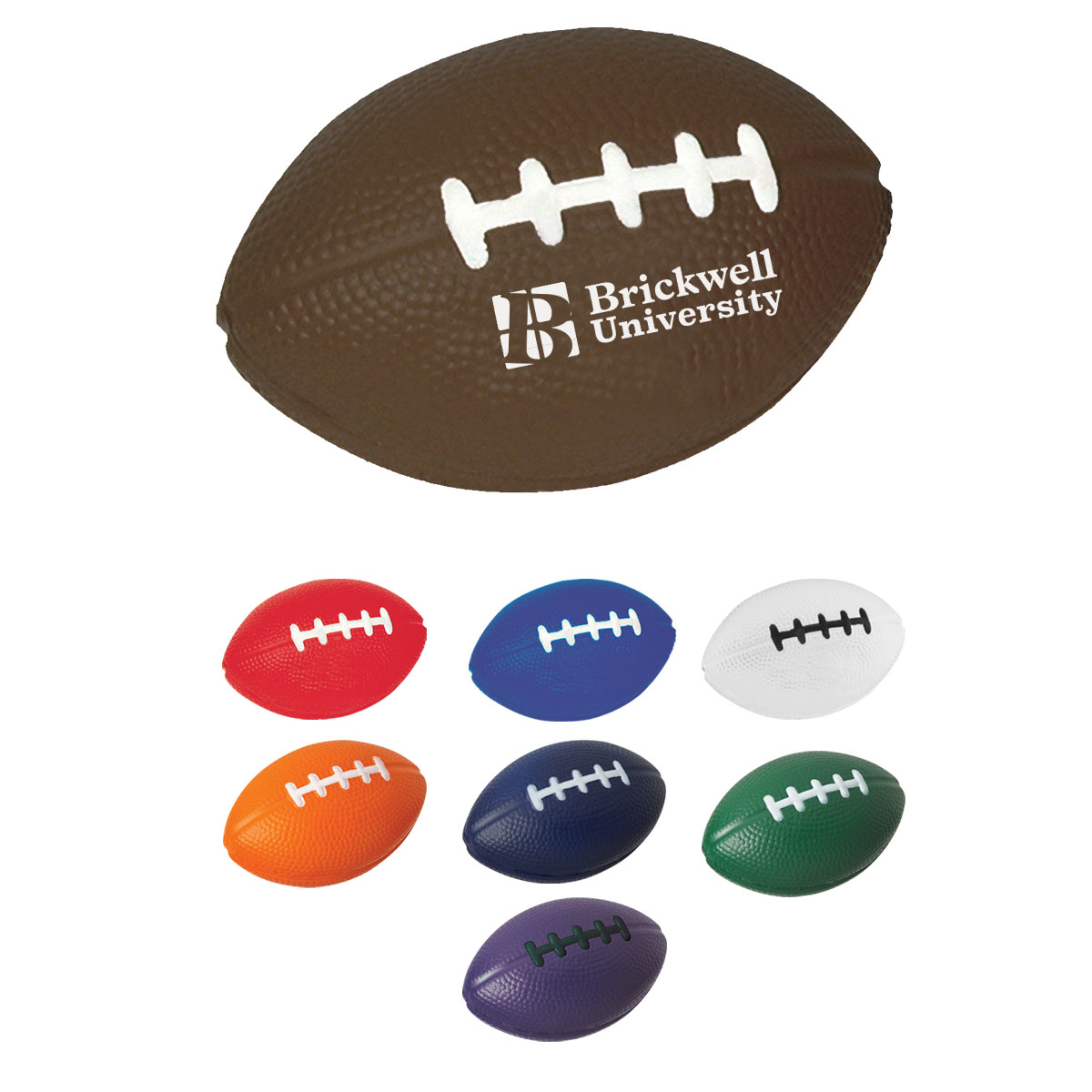 Football Shape Stress Reliever